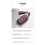 适用于银河M9汽车钥匙套头层牛皮高档钥匙包壳扣男女内饰改装专用